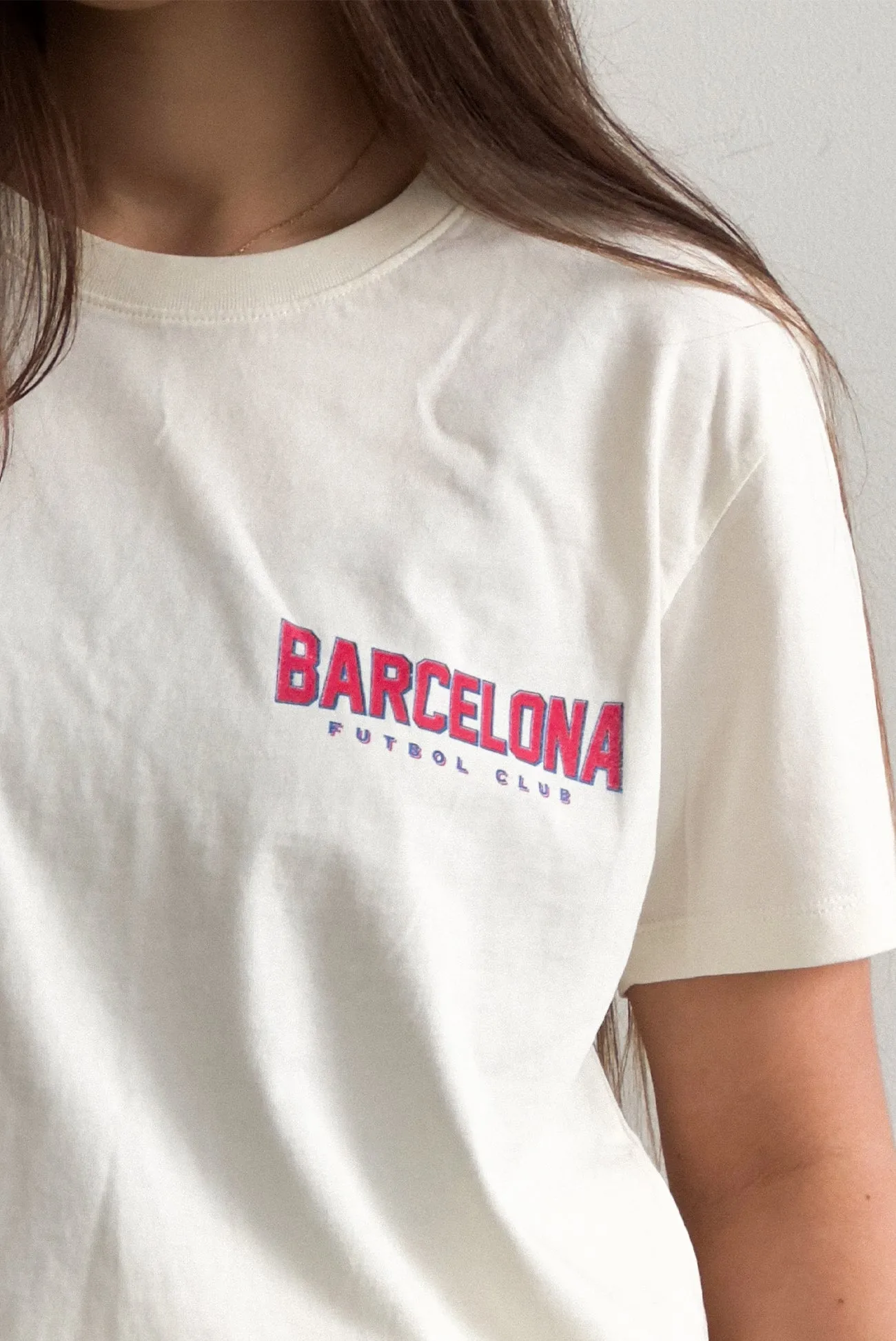 FC Barcelona Champion T-Shirt - Ivory sold by Peace-Collective product image thumbnail 5