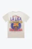 FC Barcelona Champion T-Shirt - Ivory sold by Peace-Collective