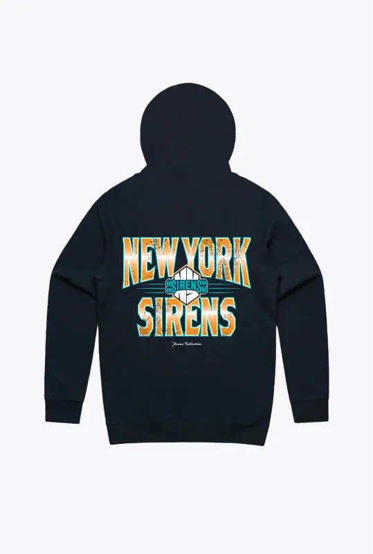 New York Sirens Hoodie - Navy sold by Peace-Collective