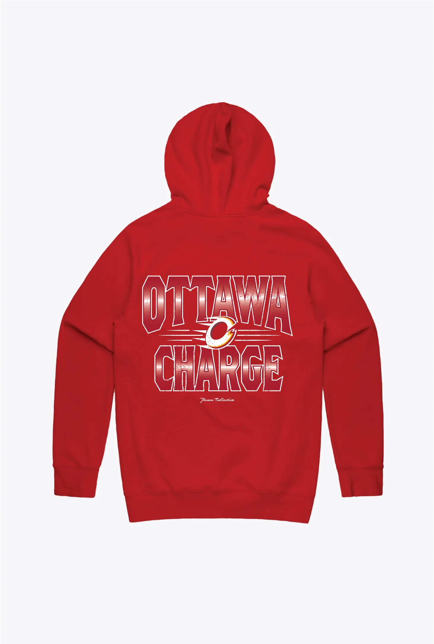 Ottawa Charge Heavyweight Hoodie - Red sold by Peace-Collective