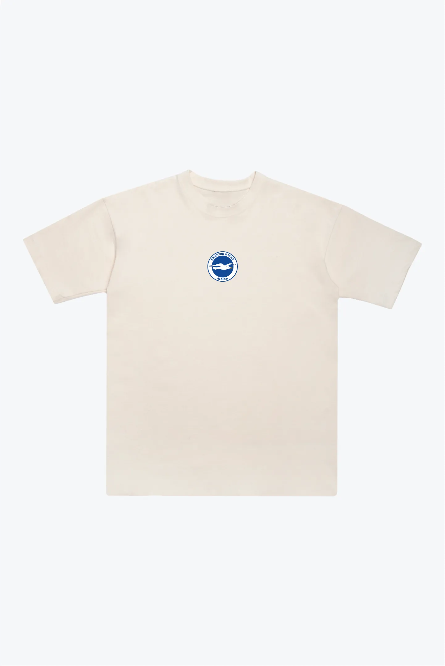 Brighton & Hove Albion F.C. Heavyweight T-Shirt - Ivory sold by Peace-Collective