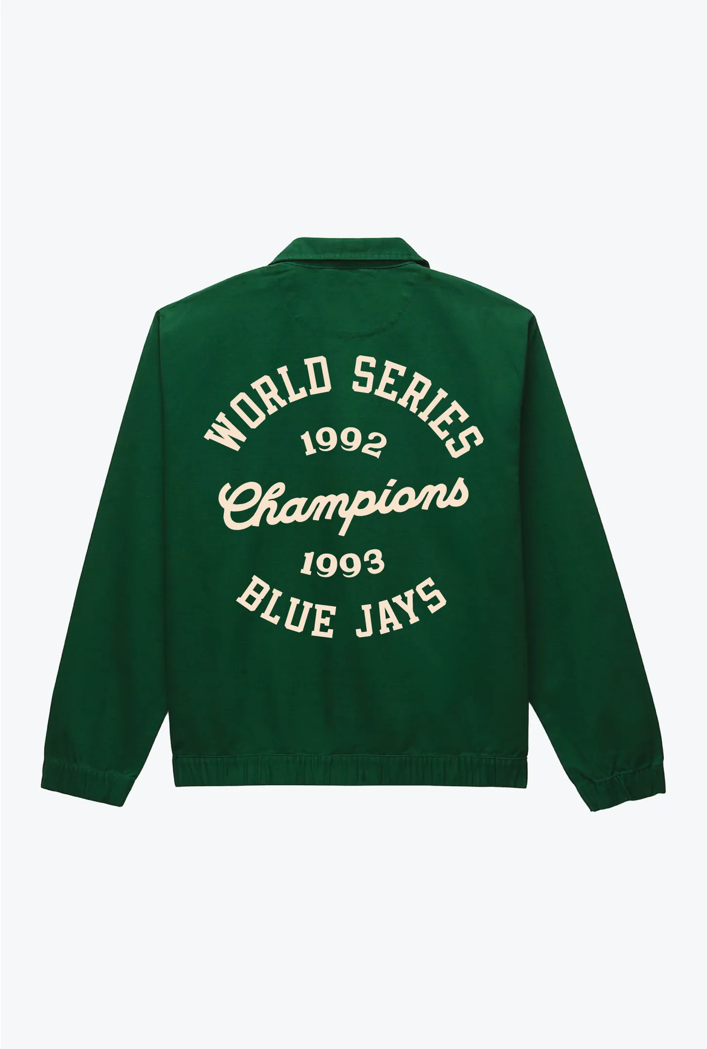 Toronto Blue Jays '92/'93 Champions Work Jacket - Green sold by Peace-Collective product image thumbnail 2