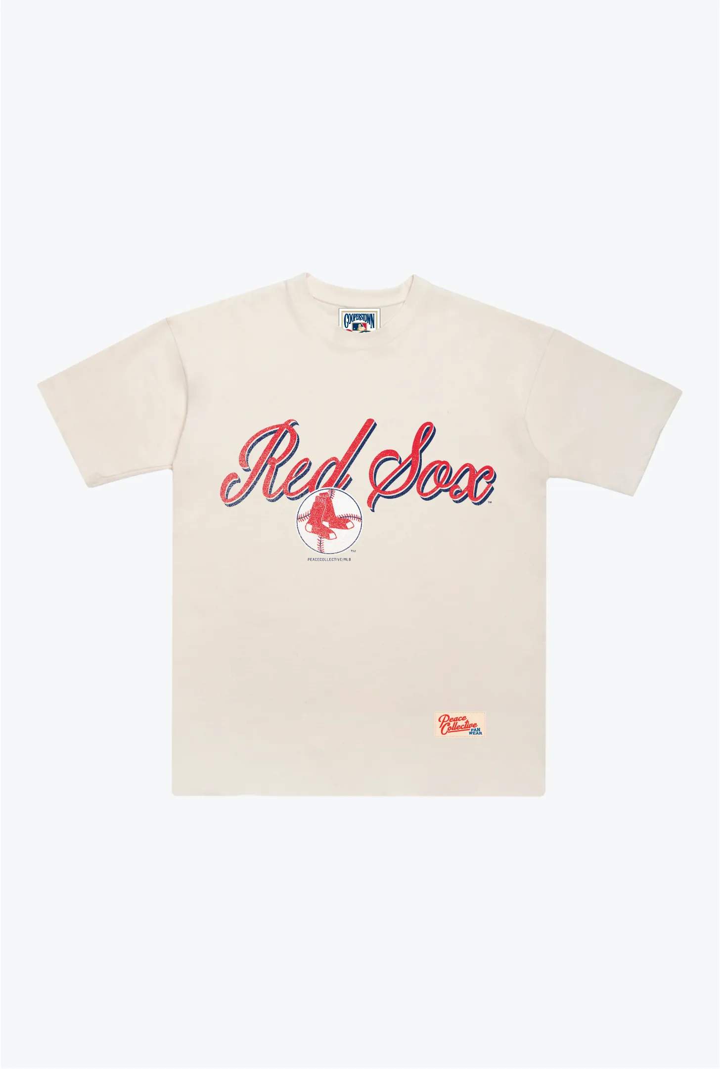 Boston Red Sox Vintage Heavyweight T-Shirt - Ivory sold by Peace-Collective