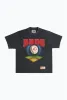 Cincinnati Reds Field Heavyweight Garment Dyed T-Shirt - Black sold by Peace-Collective