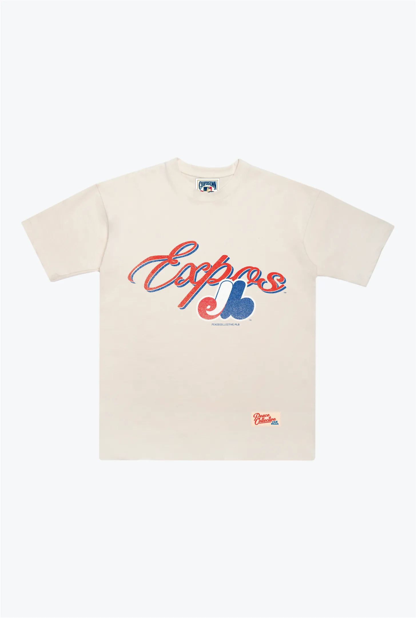 Montreal Expos Vintage Heavyweight T-Shirt - Ivory sold by Peace-Collective