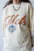 New York Mets Vintage Heavyweight T-Shirt - Ivory sold by Peace-Collective