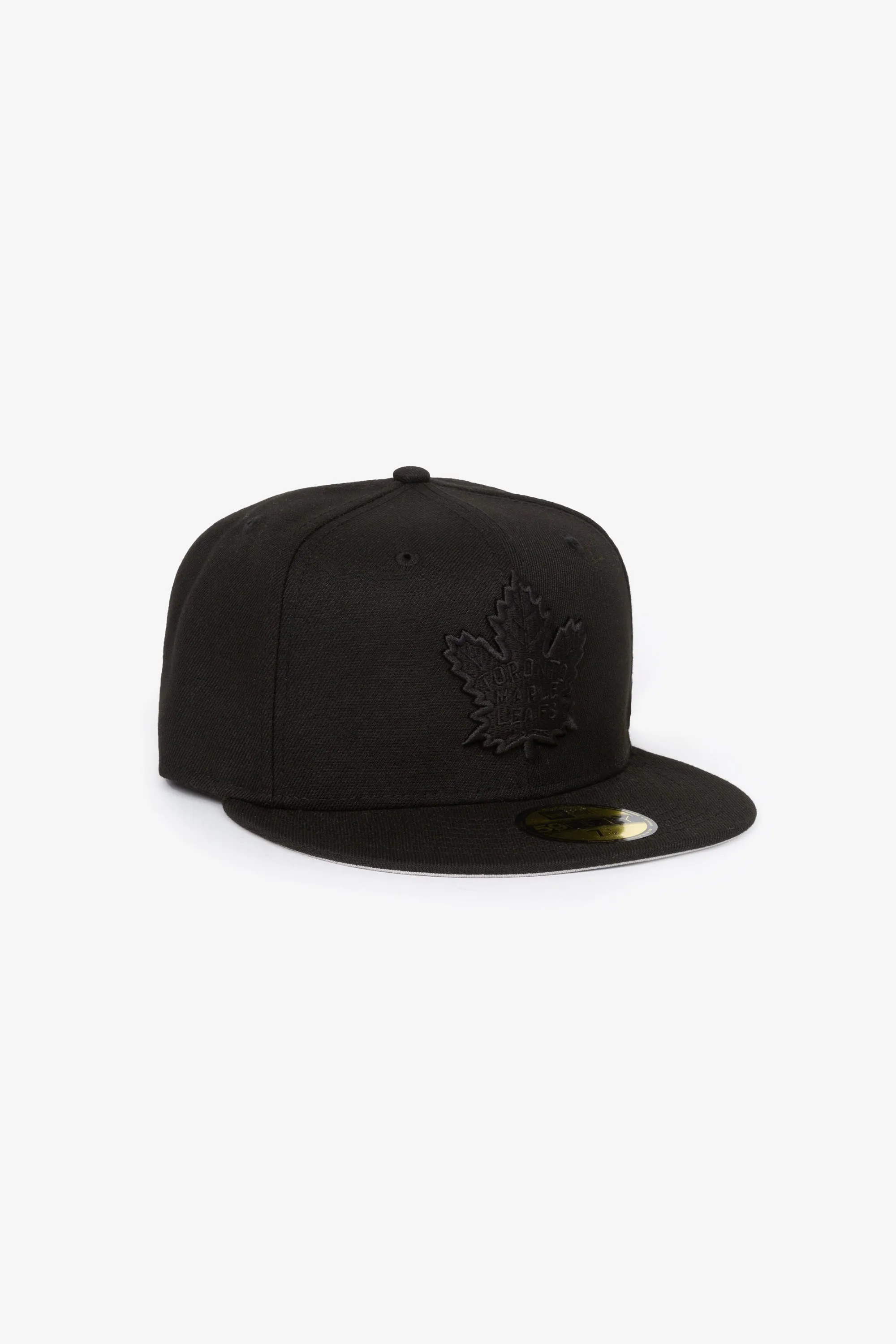 Toronto Maple Leafs 59FIFTY Fitted Cap - Black/ Black sold by Peace-Collective