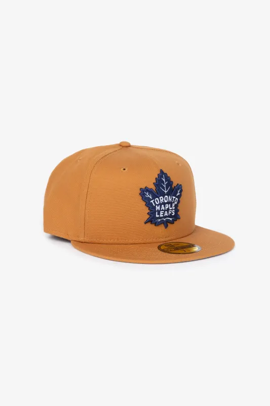 Toronto Maple Leafs 59FIFTY Fitted Cap - Camel sold by Peace-Collective