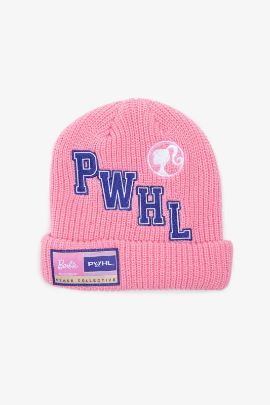 Barbie x PWHL Silhouette Beanie - Pink sold by Peace-Collective