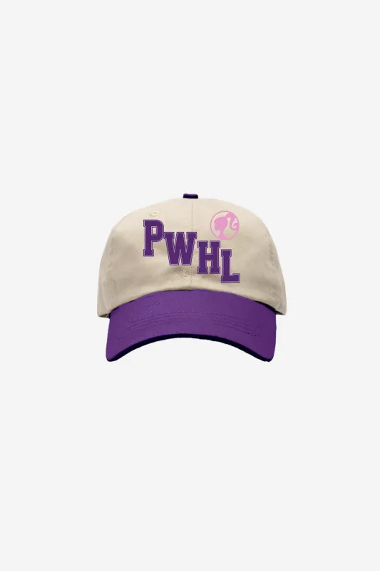 Barbie x PWHL Dad Cap - Ivory sold by Peace-Collective
