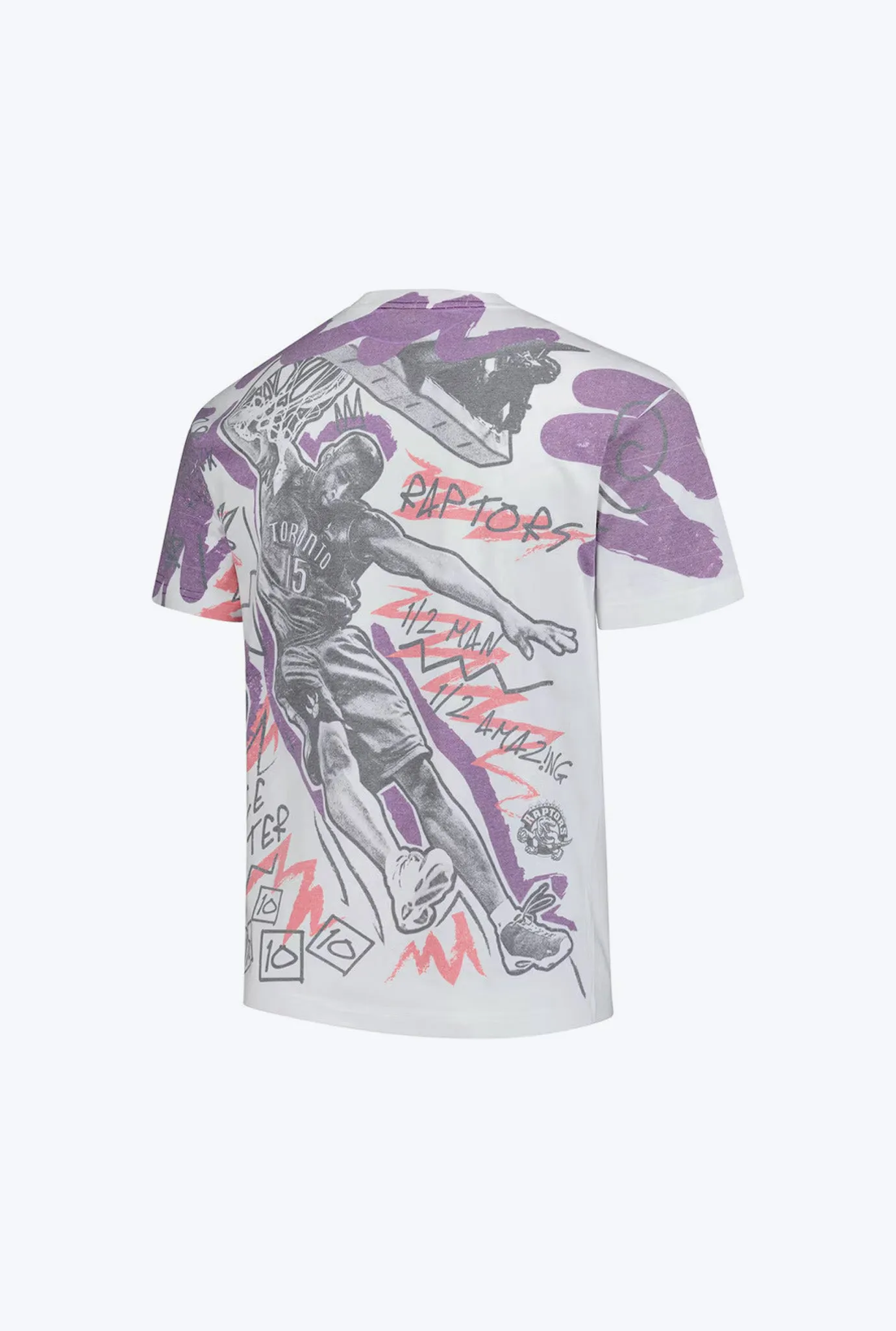 Toronto Raptors Vince Carter Showstopper T-Shirt - White sold by Peace-Collective product image thumbnail 2