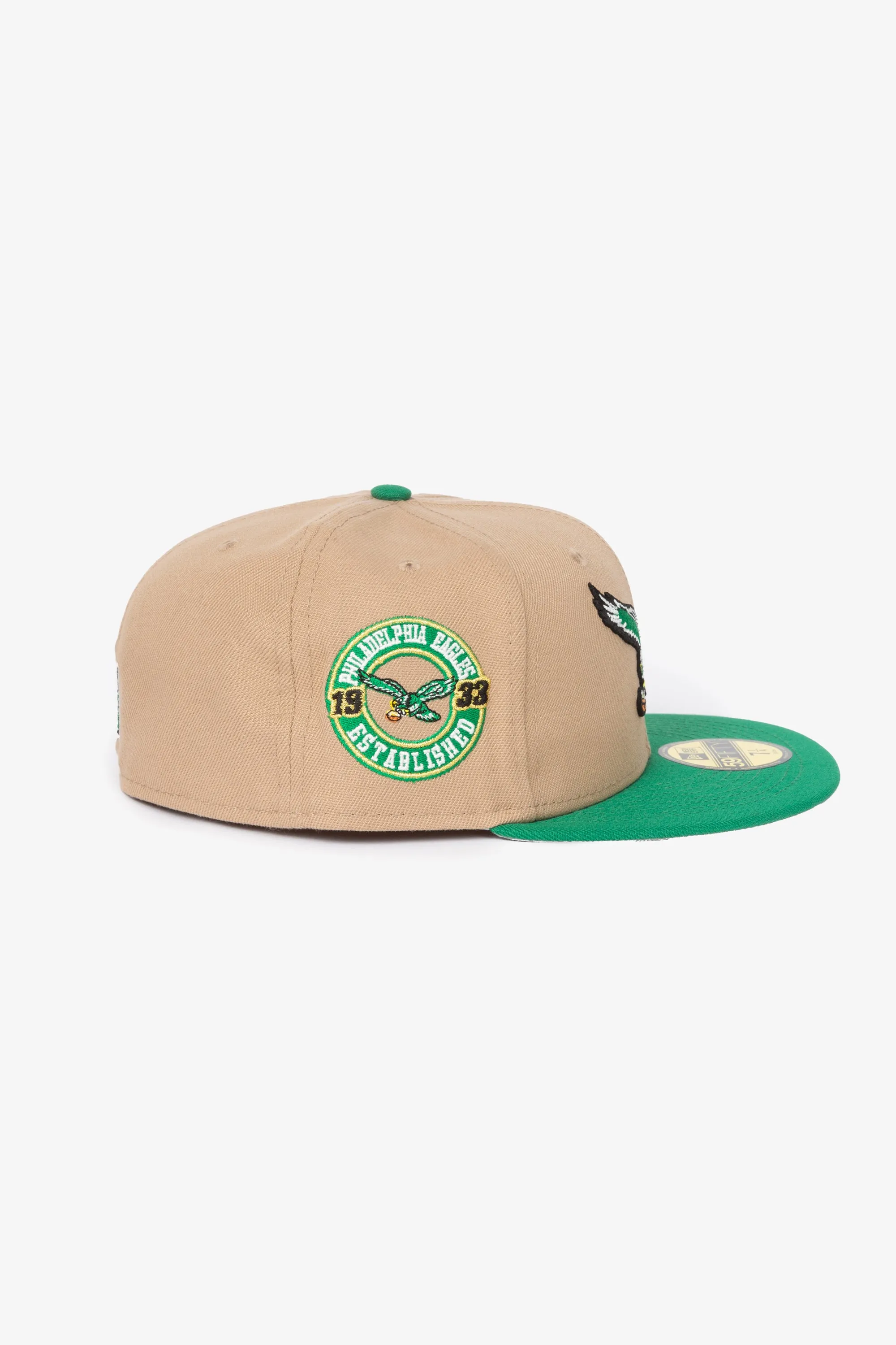Philadelphia Eagles 59FIFTY Fitted Cap - Camel sold by Peace-Collective product image thumbnail 2