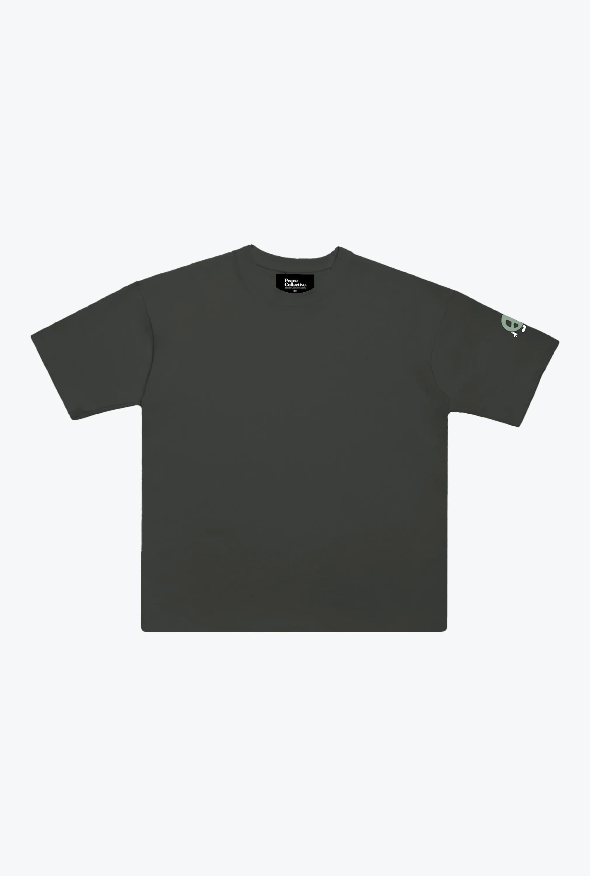 Toronto Peace Club Womens Cropped T-Shirt - Black sold by Peace-Collective product image thumbnail 2