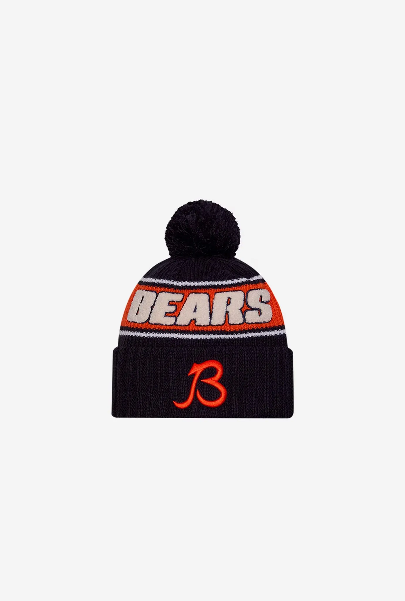 Chicago Bears 2024 Sideline Knit Hat - Navy sold by Peace-Collective