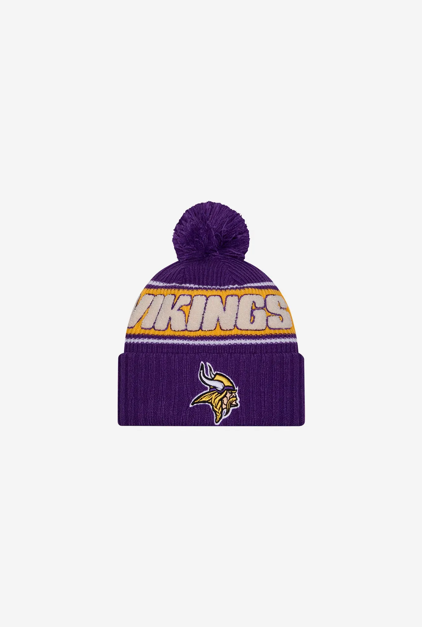 Minnesota Vikings 2024 Sideline Knit Hat - Purple sold by Peace-Collective