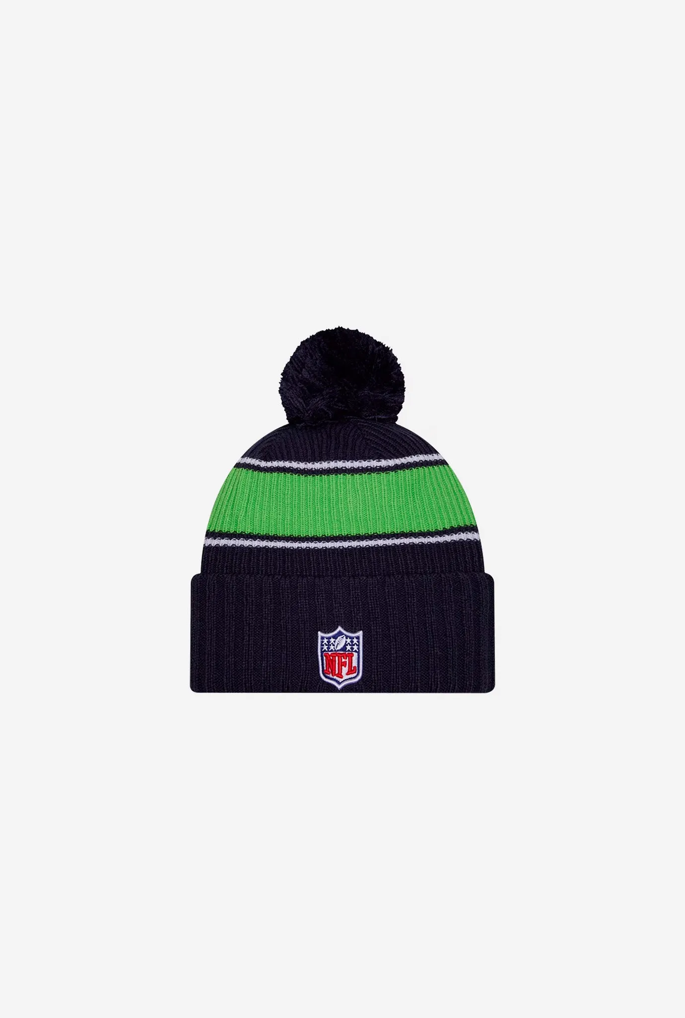 Seattle Seahawks 2024 Sideline Knit Hat - Navy sold by Peace-Collective product image thumbnail 2