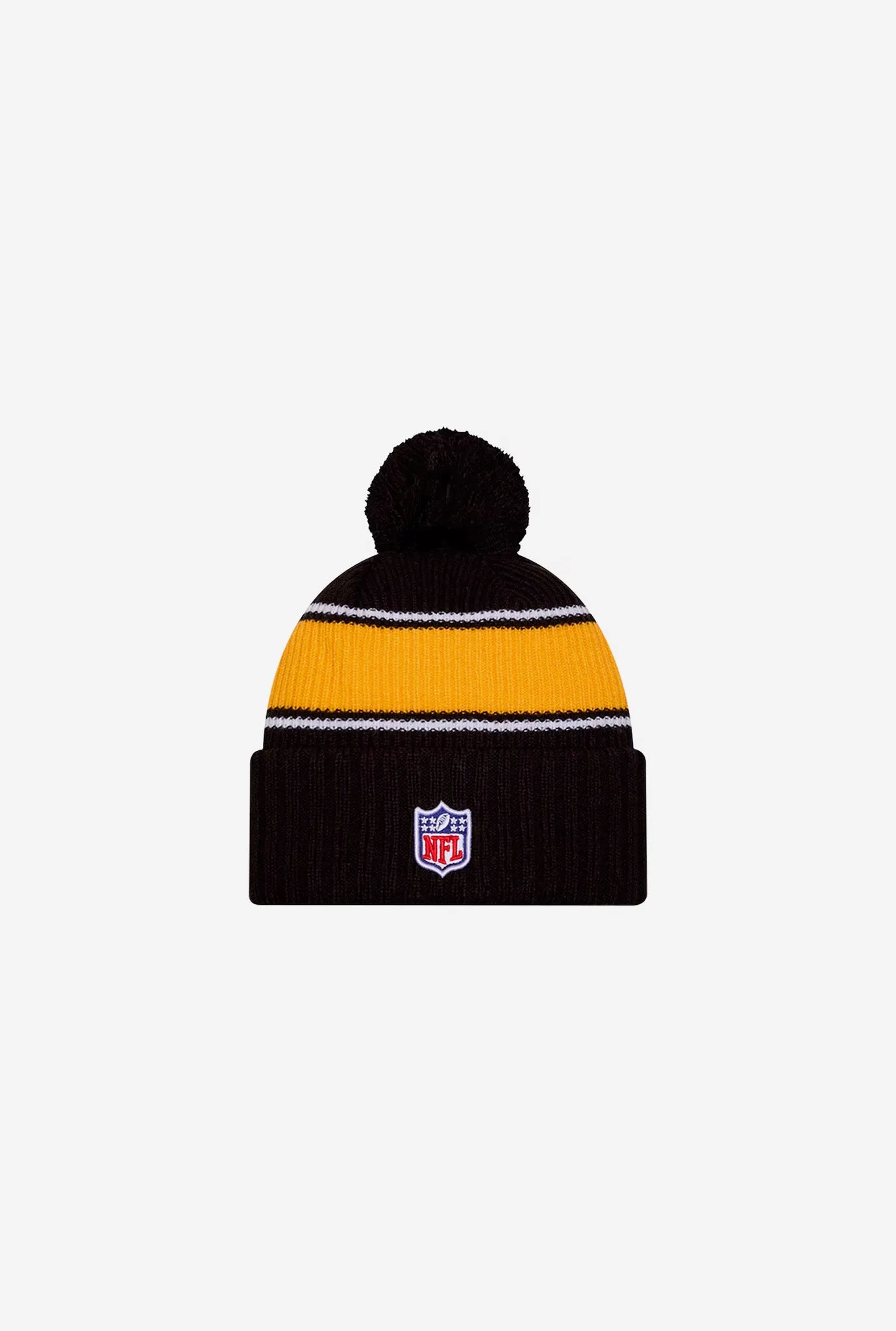 Pittsburgh Steelers 2024 Sideline Knit Hat - Black sold by Peace-Collective product image thumbnail 2