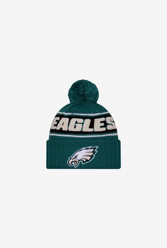 Philadelphia Eagles 2024 Sideline Knit Hat - Green sold by Peace-Collective