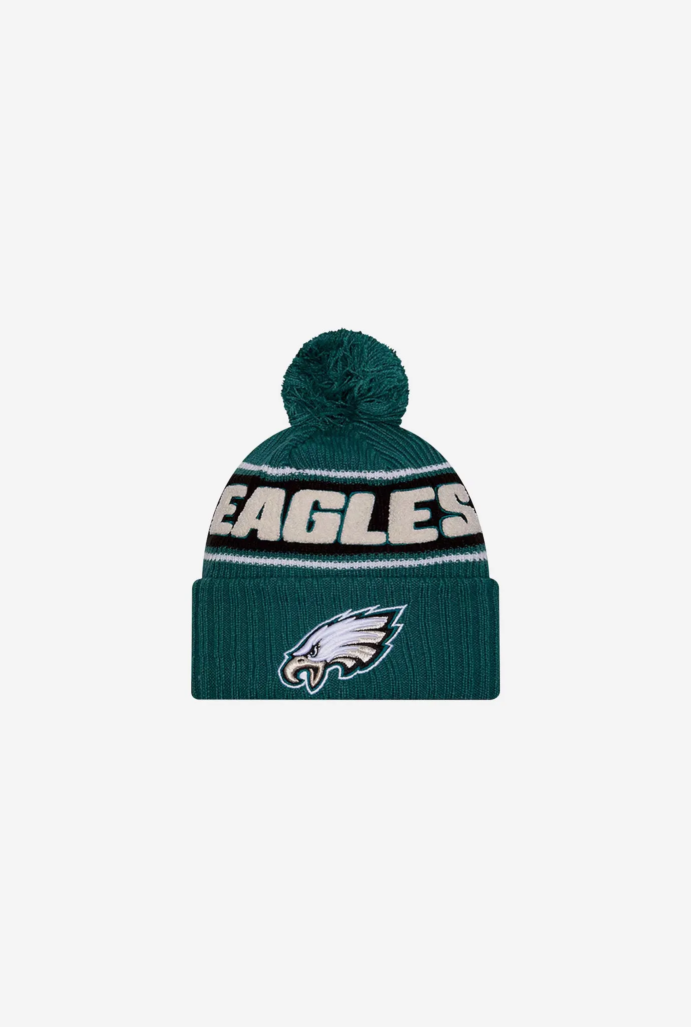 Philadelphia Eagles 2024 Sideline Knit Hat - Green sold by Peace-Collective