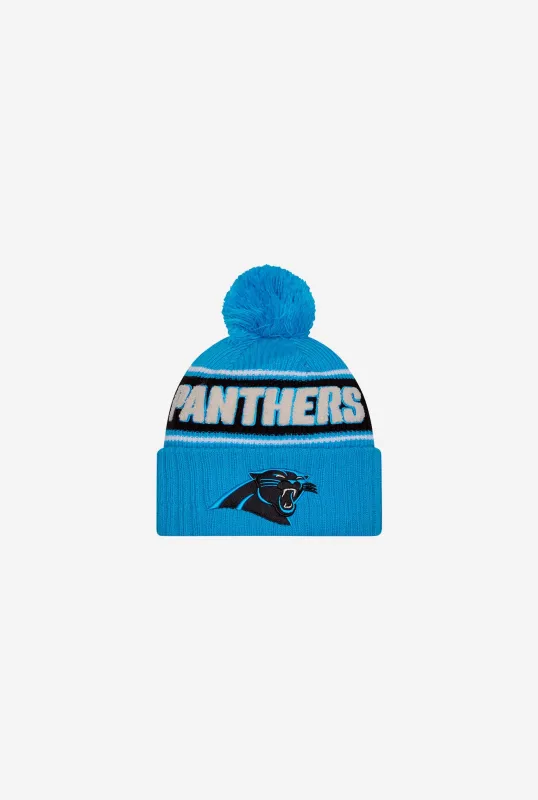 Carolina Panthers 2024 Sideline Knit Hat - Blue sold by Peace-Collective