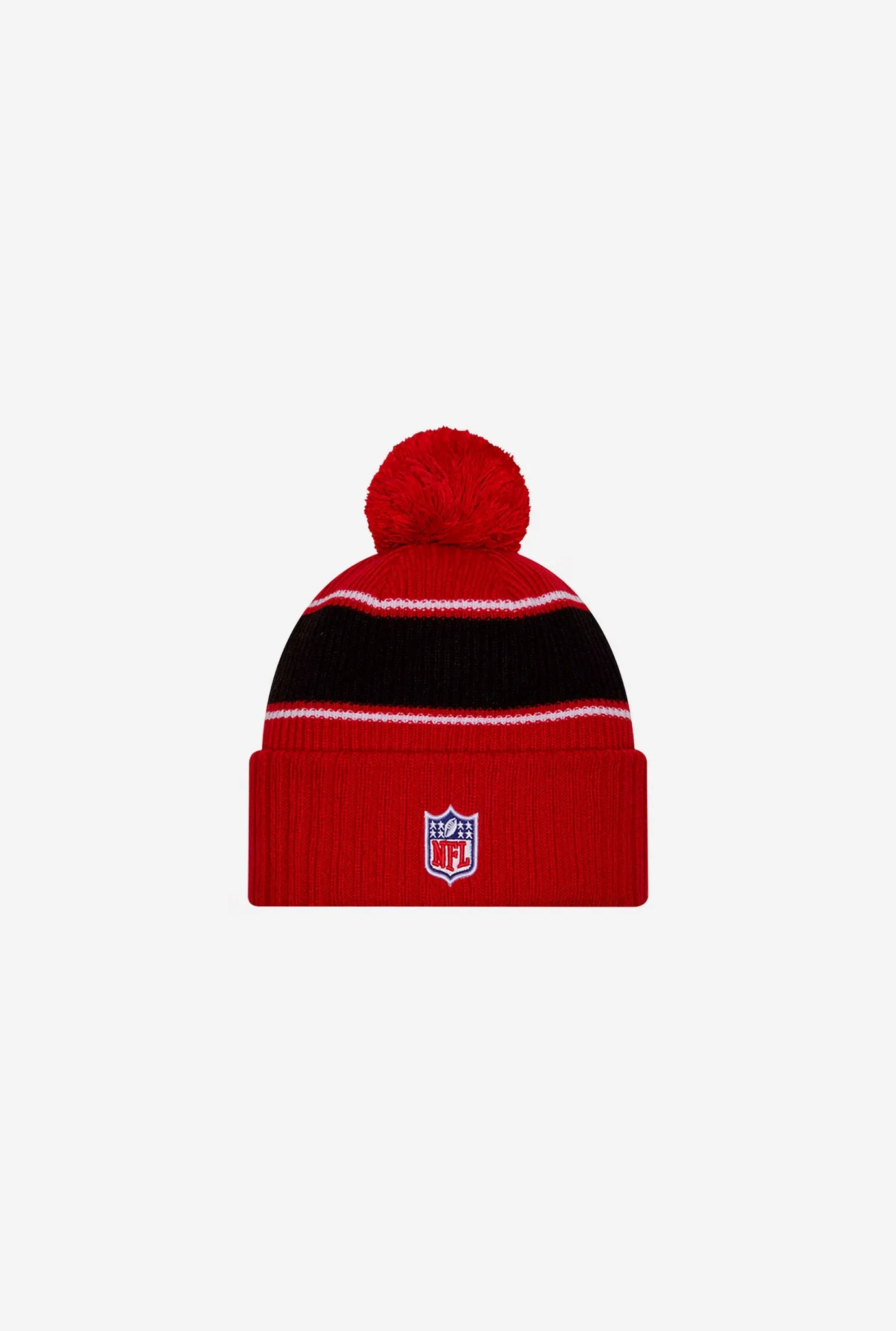 San Francisco 49ers 2024 Sideline Knit Hat - Red sold by Peace-Collective product image thumbnail 2