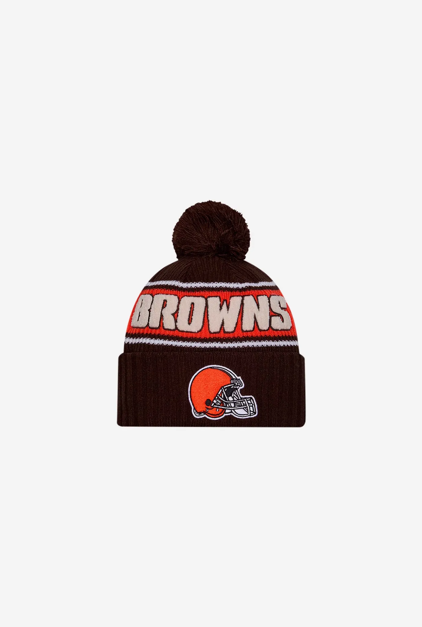 Cleveland Browns 2024 Sideline Knit Hat - Brown sold by Peace-Collective