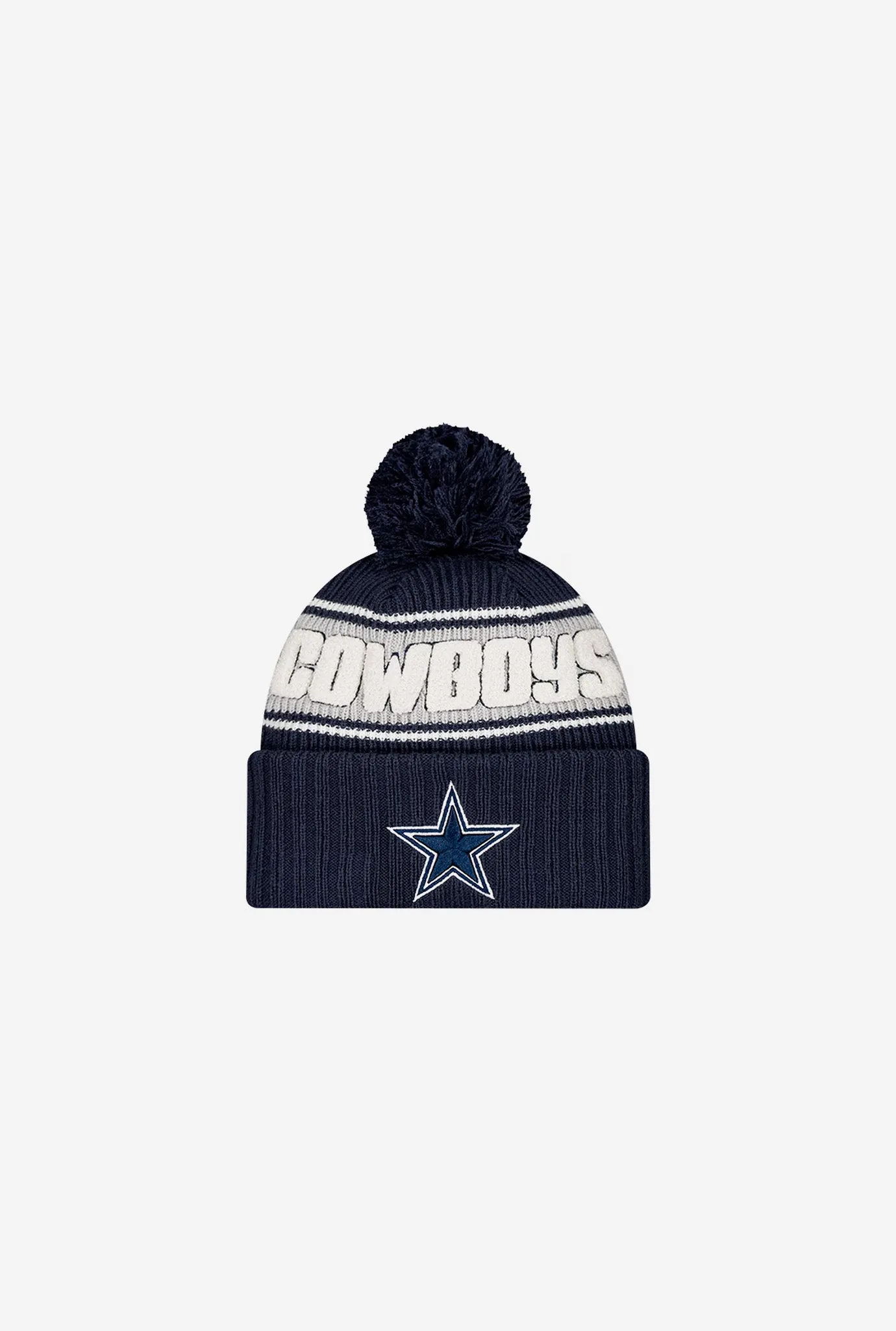 Dallas Cowboys 2024 Sideline Knit Hat - Navy sold by Peace-Collective product image thumbnail 2