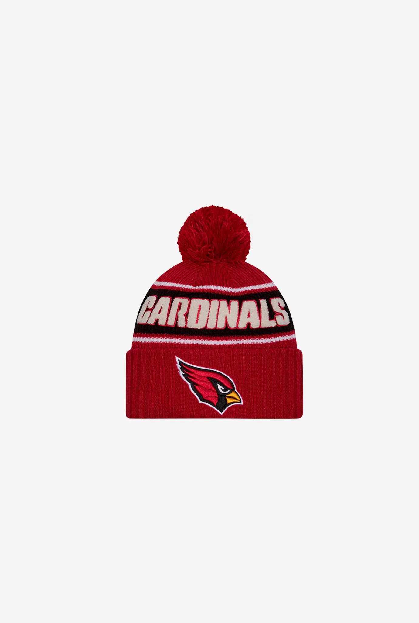 Arizona Cardinals 2024 Sideline Knit Hat - Red sold by Peace-Collective