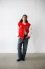 Ottawa Charge Letterman Jacket - Red sold by Peace-Collective