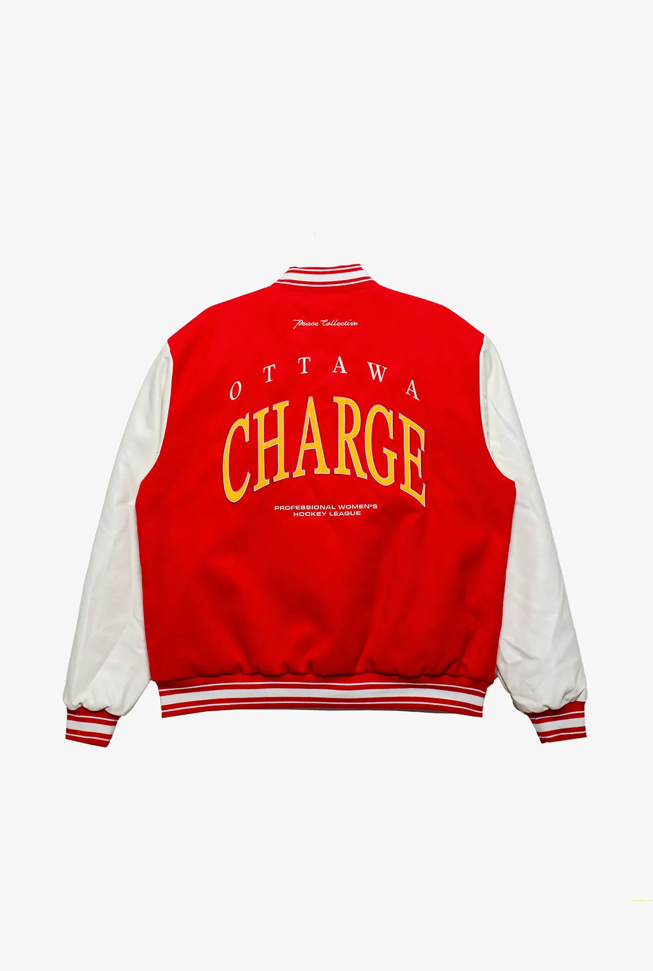 Ottawa Charge Letterman Jacket - Red sold by Peace-Collective product image thumbnail 2