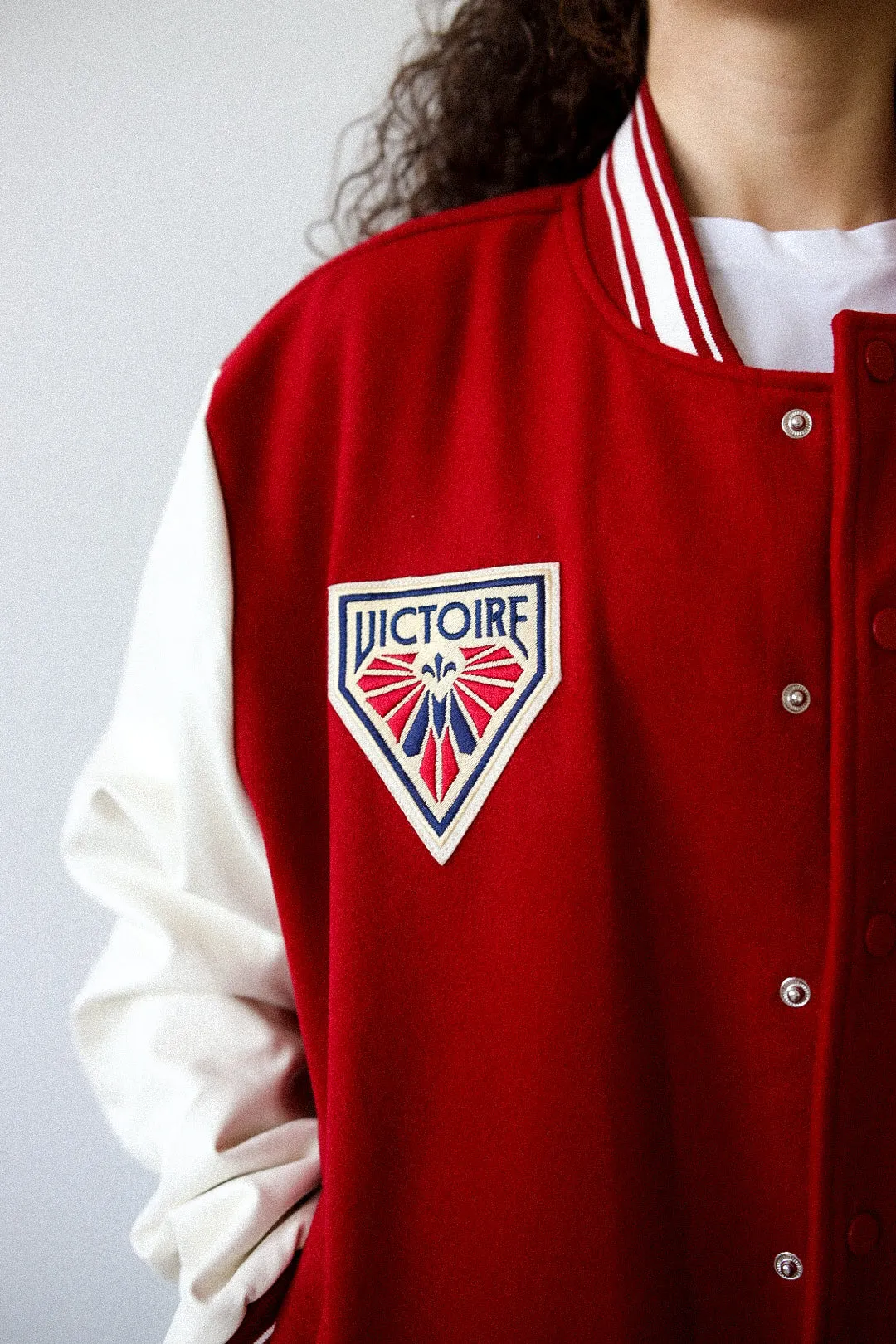 Montréal Victoire Letterman Jacket - Maroon sold by Peace-Collective product image thumbnail 5
