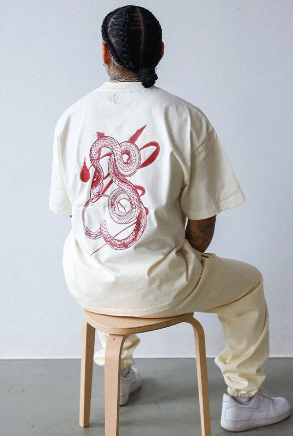 P/C x Chronic Ink LNY Heavyweight T-Shirt - Ivory sold by Peace-Collective product image thumbnail 3