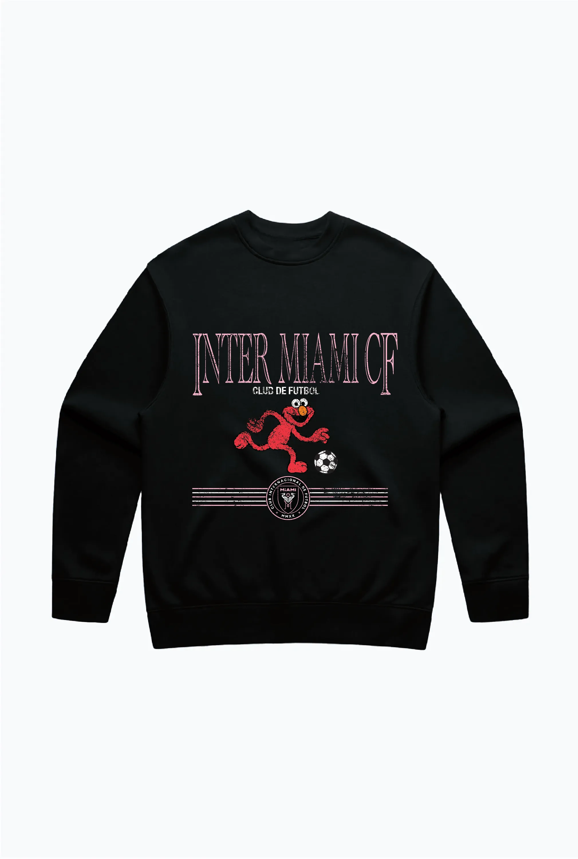 Inter Miami CF x Sesame Street Dribble Crewneck - Black sold by Peace-Collective