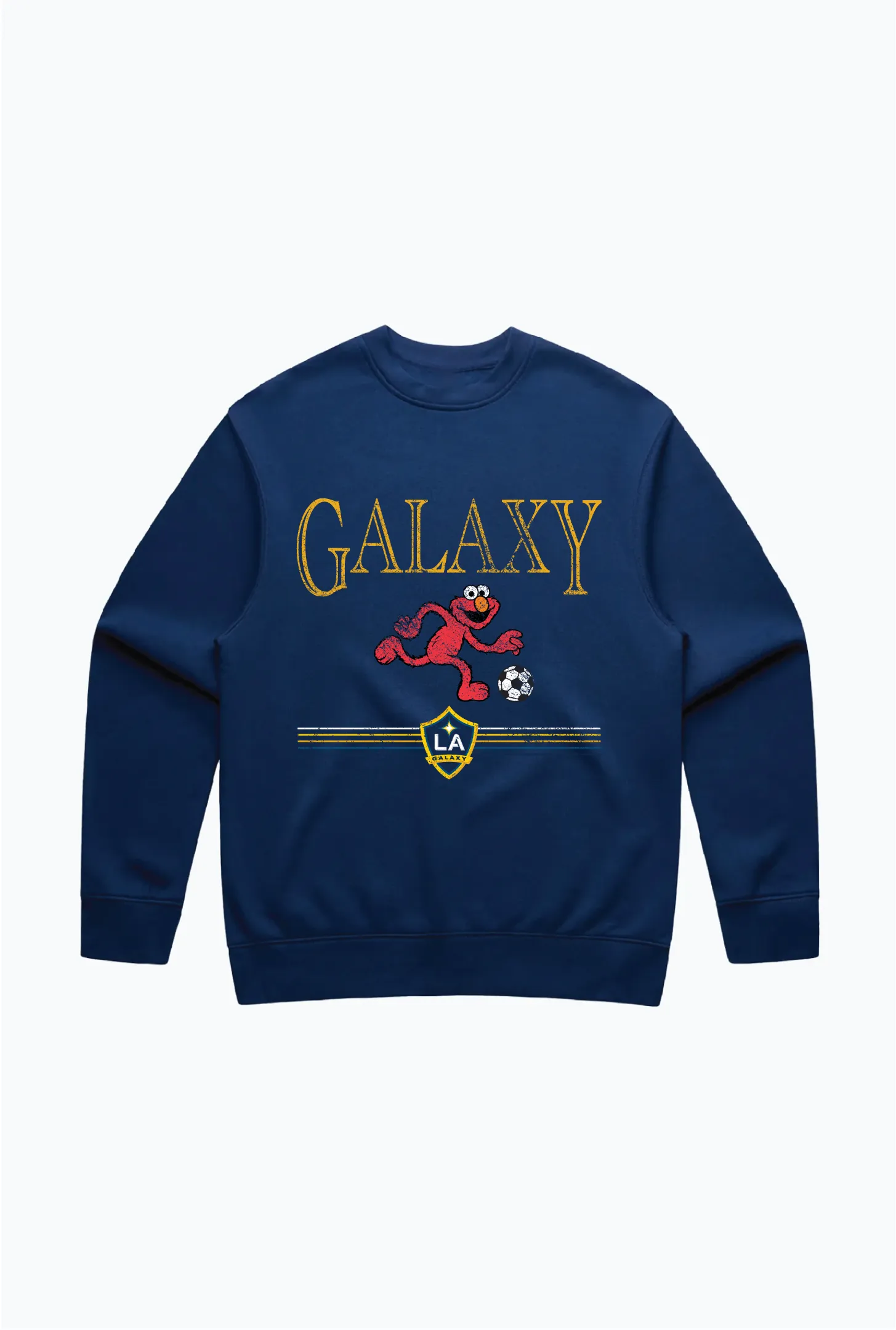 Los Angeles Galaxy x Sesame Street Dribble Crewneck - Navy sold by Peace-Collective