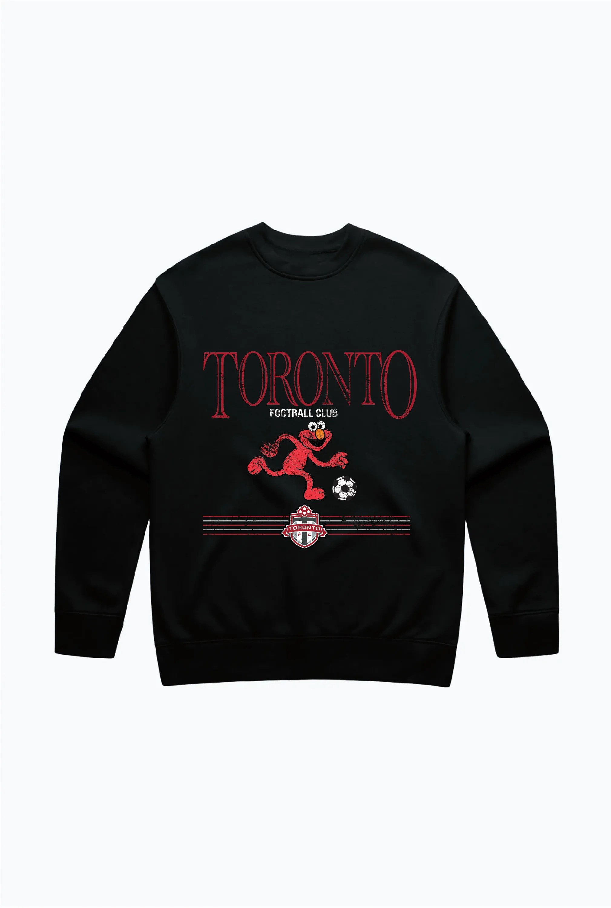 Toronto FC x Sesame Street Dribble Crewneck - Black sold by Peace-Collective