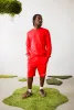 Peace Basics Crewneck - Red sold by Peace-Collective