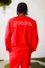 Peace Basics Crewneck - Red sold by Peace-Collective