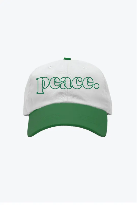 Peace Basics Dad Cap - Green sold by Peace-Collective