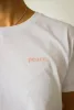 Peace Basics Womens Cropped T-Shirt - White sold by Peace-Collective