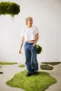 Peace Basics Womens Cropped T-Shirt - White sold by Peace-Collective