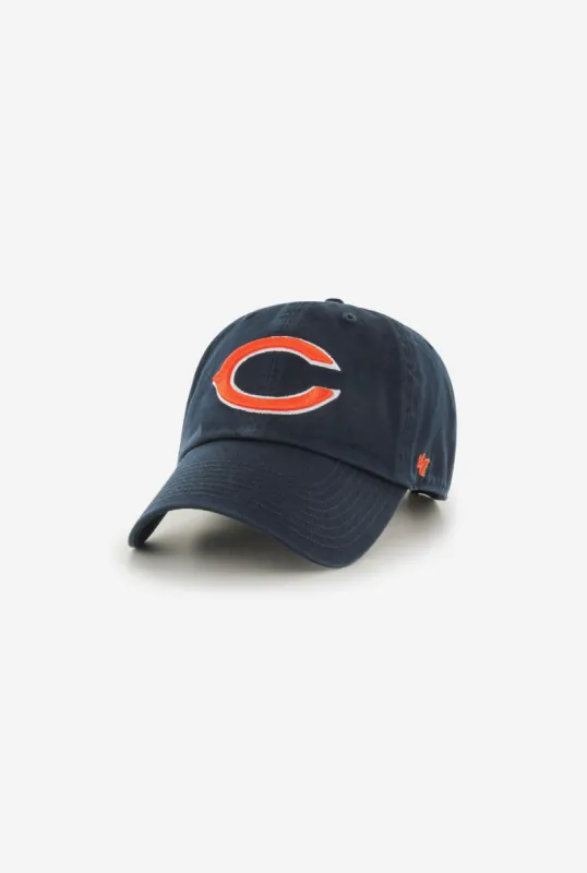 Chicago Bears Clean Up Cap - Navy sold by Peace-Collective