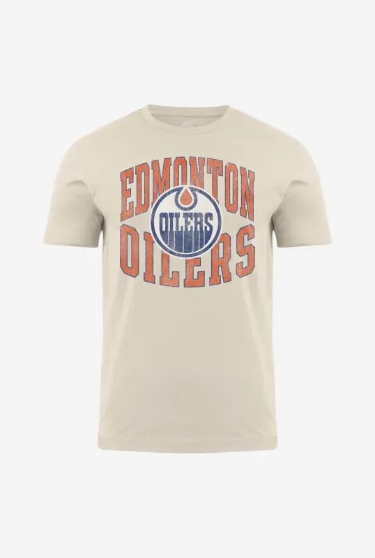 Edmonton Oilers The Natural T-Shirt - Ivory sold by Peace-Collective