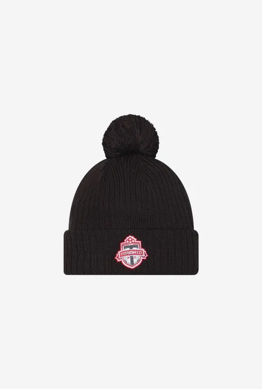 Toronto FC Jersey Hook Knit Hat - Black sold by Peace-Collective
