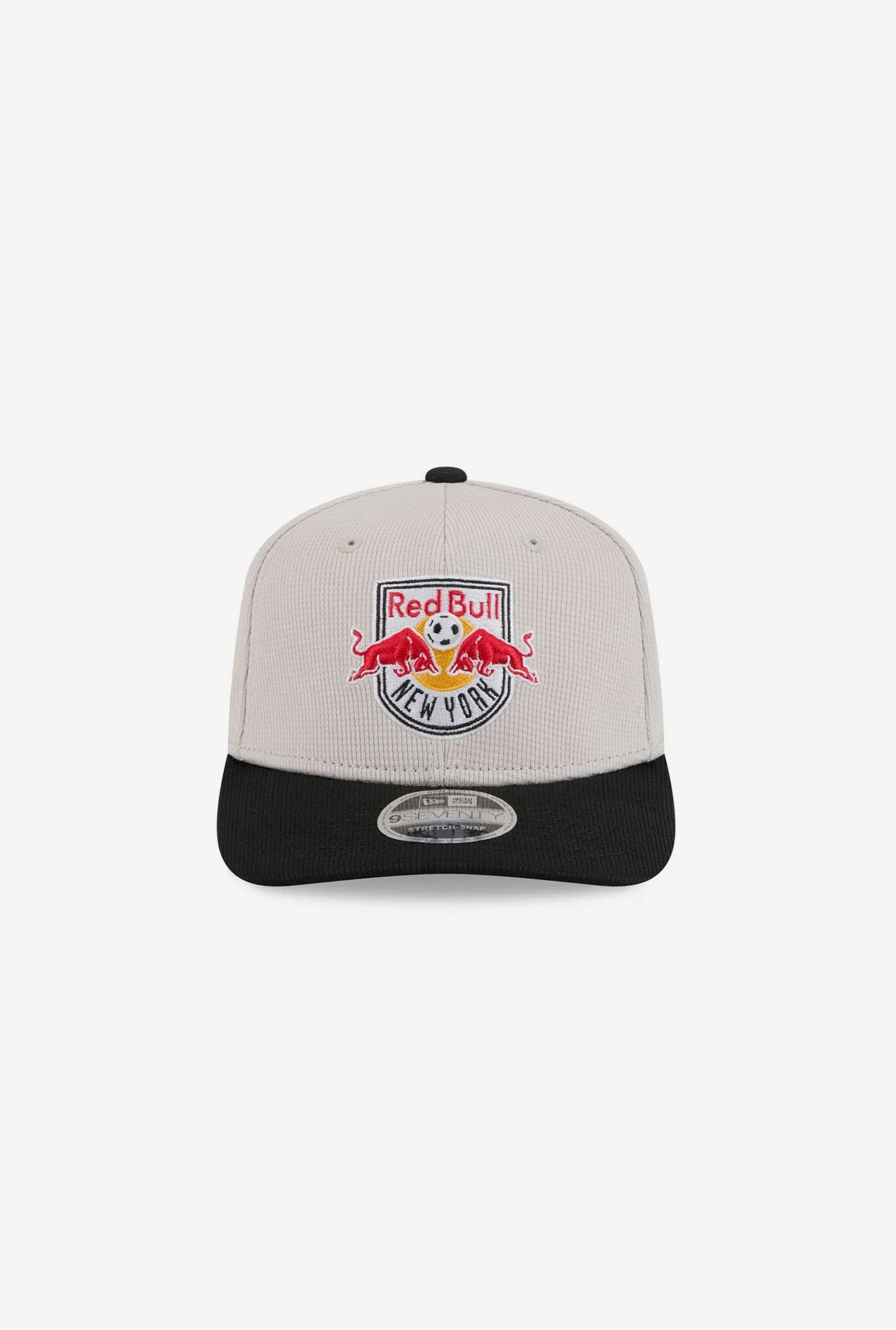 New York Red Bulls Jersey Hook 2025 9SEVENTY Cap - Grey sold by Peace-Collective product image thumbnail 2