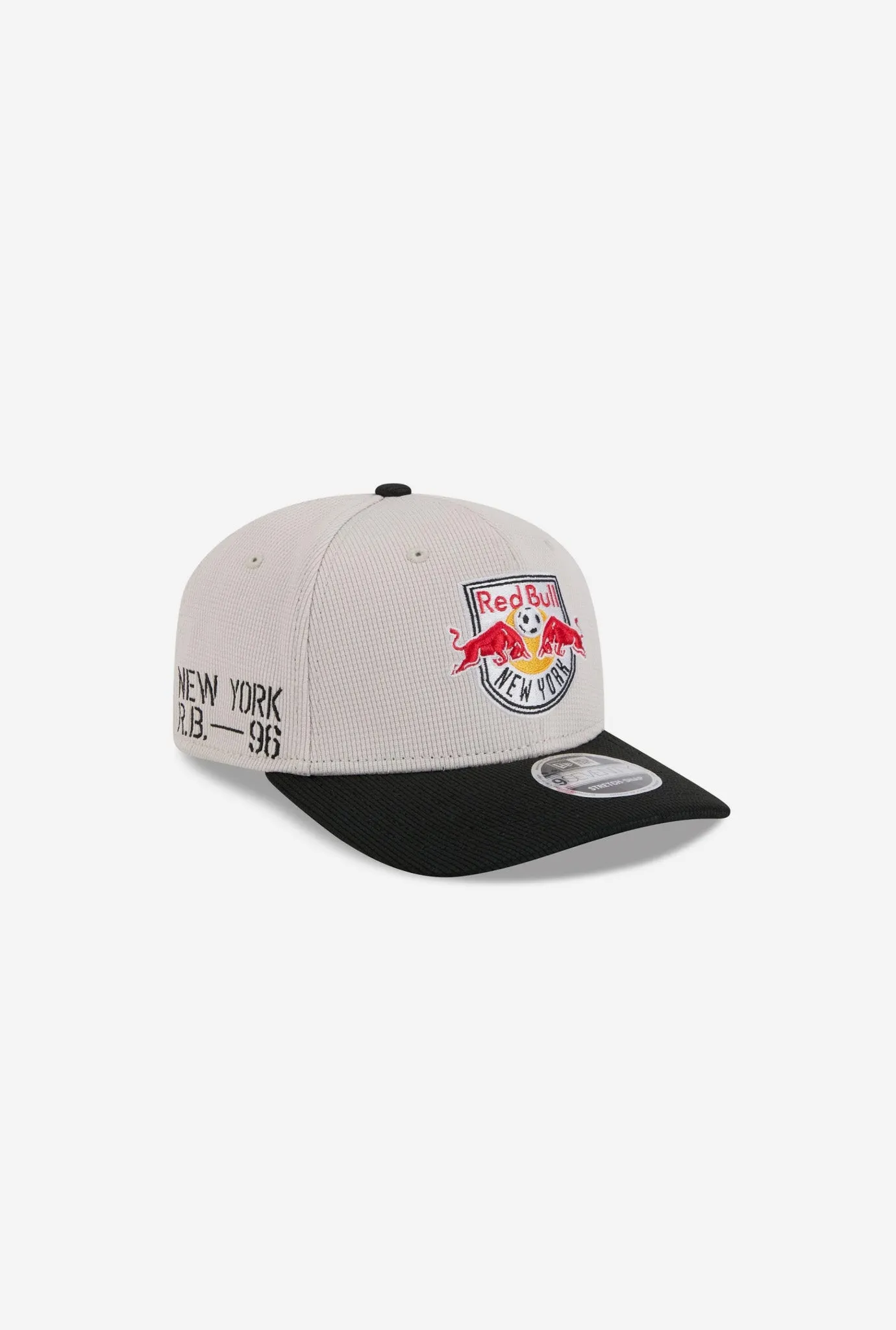 New York Red Bulls Jersey Hook 2025 9SEVENTY Cap - Grey sold by Peace-Collective