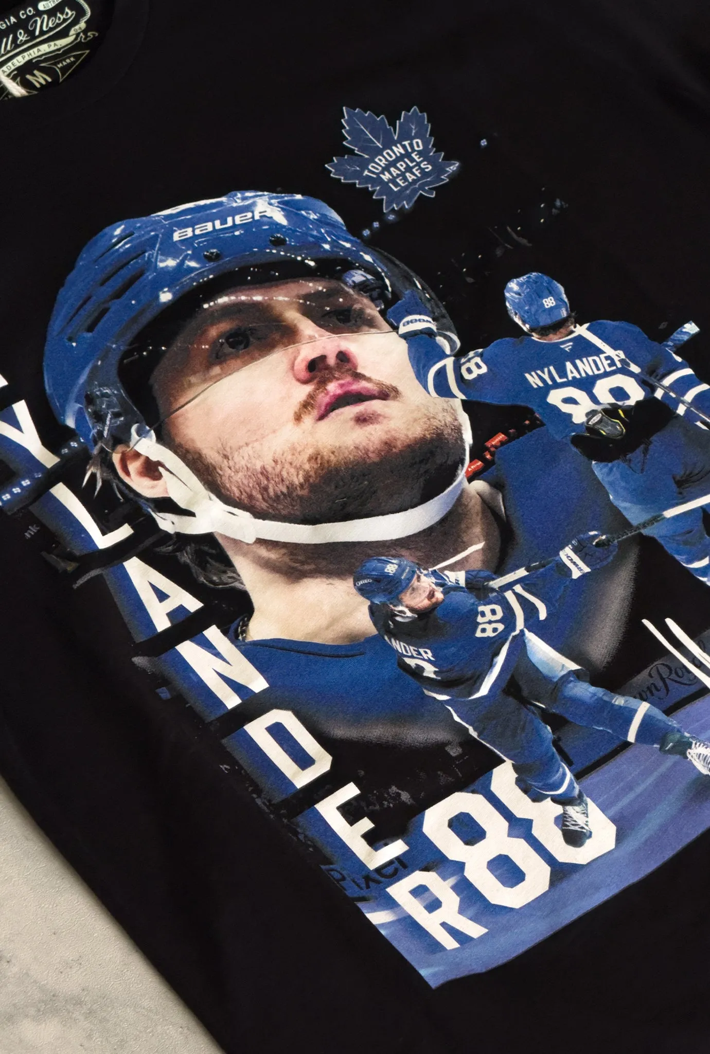 William Nylander Bootleg T-Shirt - Black sold by Peace-Collective product image thumbnail 3