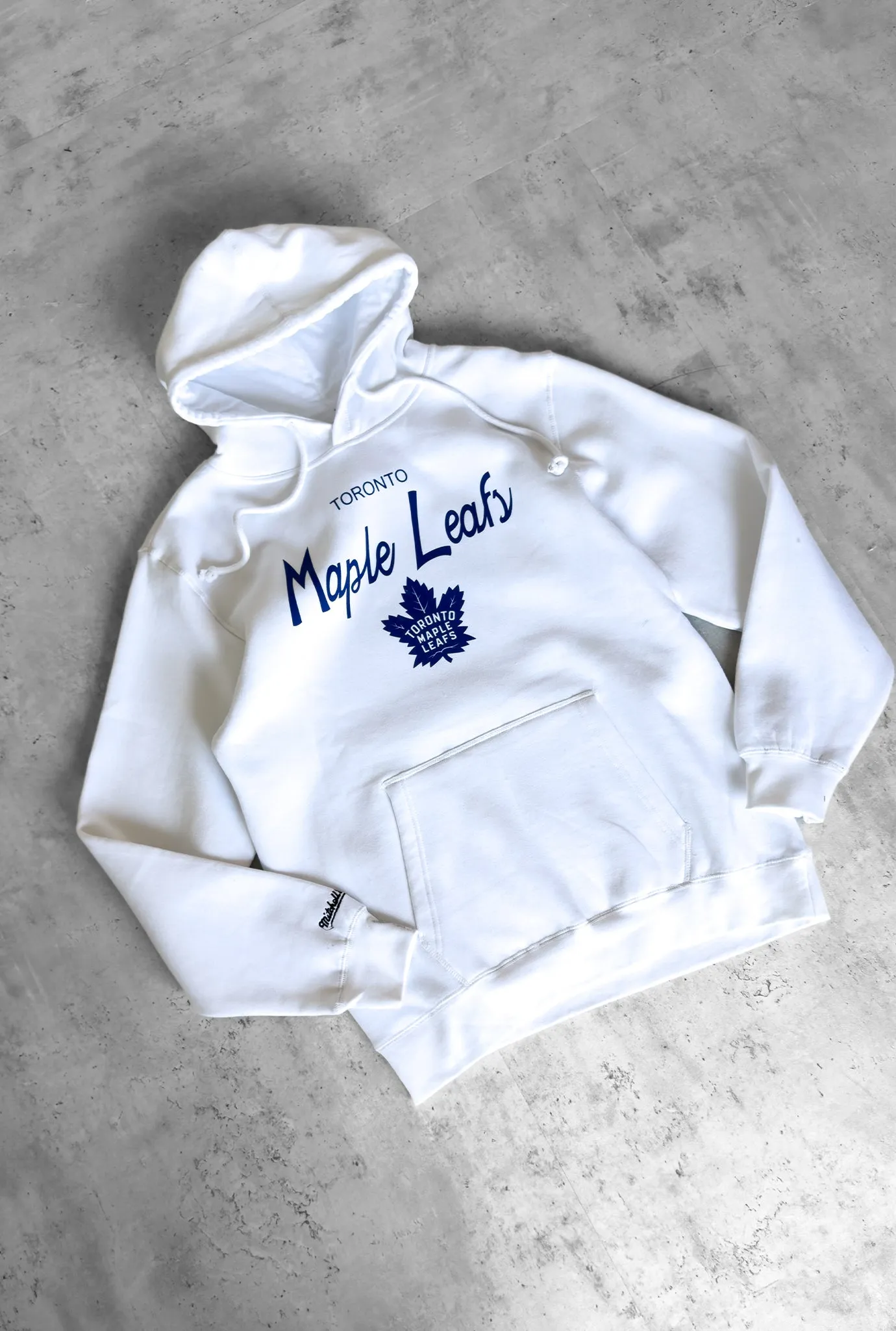 Toronto Maple Leafs Times Up Hoodie - White sold by Peace-Collective product image thumbnail 2