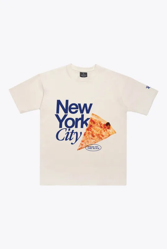 New York City Food Scene Heavyweight T-Shirt - Ivory sold by Peace-Collective