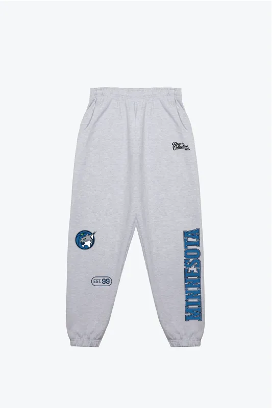 Minnesota Lynx Heavyweight Jogger - Ash sold by Peace-Collective