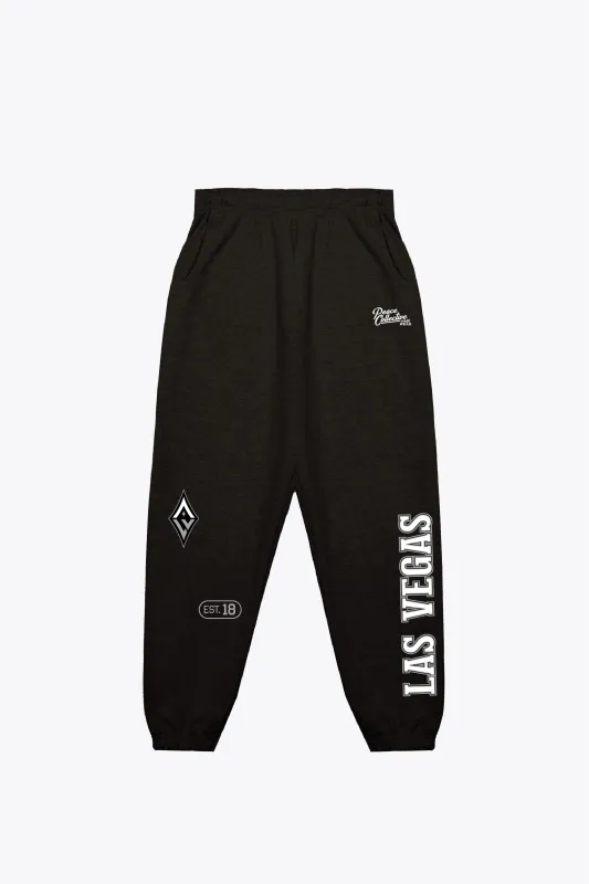 Las Vegas Aces Heavyweight Jogger - Black sold by Peace-Collective